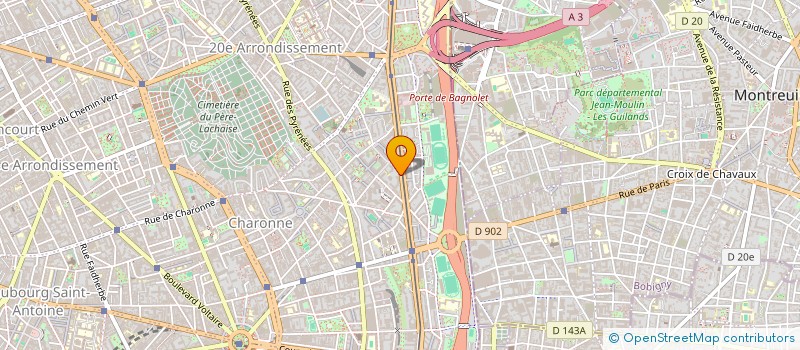 localisation de l'entreprise MADAME KENZA BELKADI  PARIS