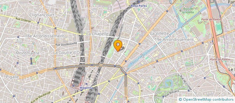 localisation de l'entreprise MADAME KENZA BENBRAHIM  PARIS