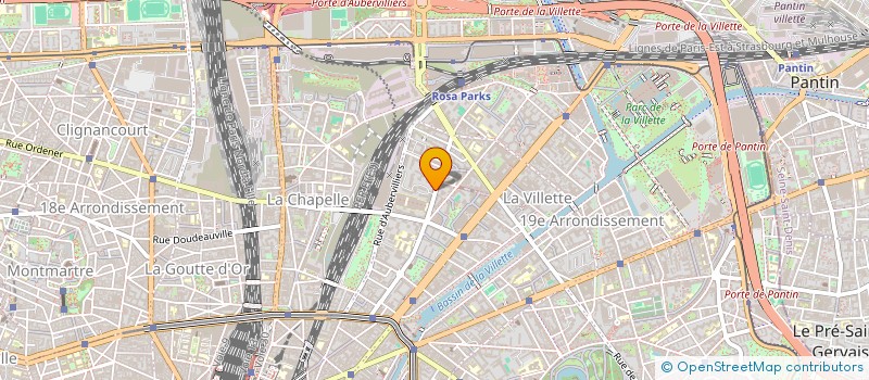 localisation de l'entreprise MADAME KENZA BOUHDJAR  PARIS