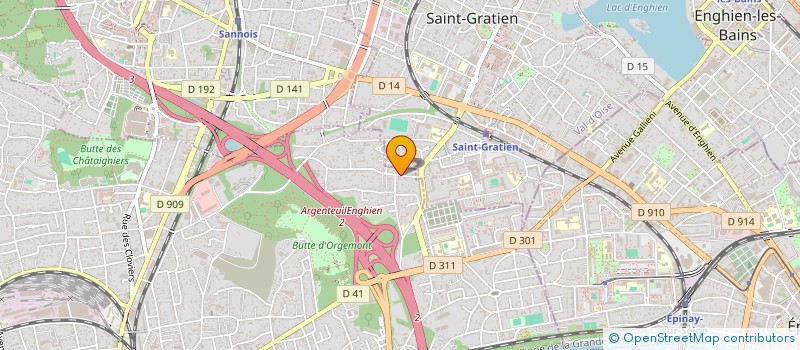 localisation de l'entreprise MADAME KENZA BOUKAIS  ARGENTEUIL