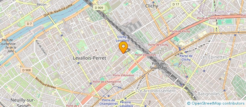 localisation de l'entreprise MADAME KENZA CHALAL AYARI à LEVALLOIS-PERRET