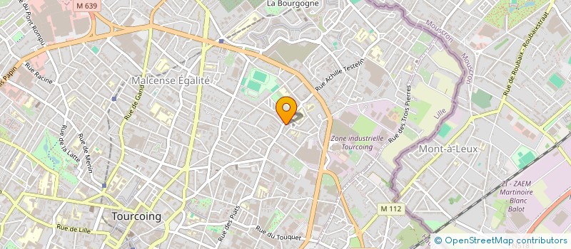 localisation de l'entreprise MADAME KENZA GUEZI  TOURCOING