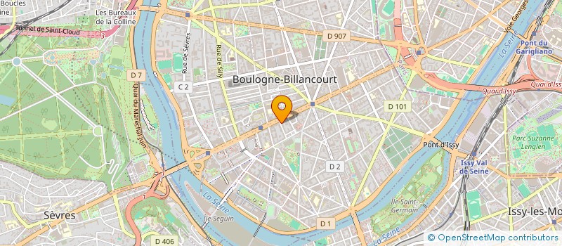 localisation de l'entreprise MADAME KENZA HAKIKI  BOULOGNE-BILLANCOURT