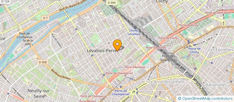 localisation de l'entreprise MADAME KENZA IDDIR à LEVALLOIS-PERRET
