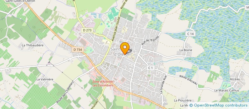 localisation de l'entreprise MADAME KENZA KHOLKHAL  SAINT-PIERRE-D'OLERON