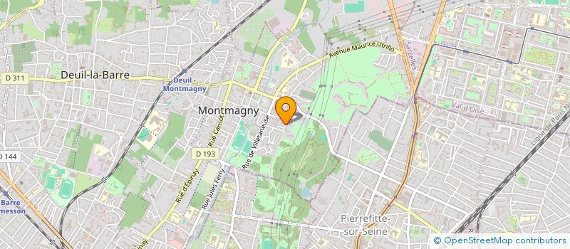 localisation de l'entreprise MADAME KENZA KICHOU  MONTMAGNY