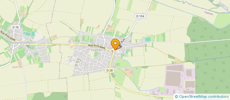 localisation de l'entreprise MADAME KENZA KRAEMER  HATTEN