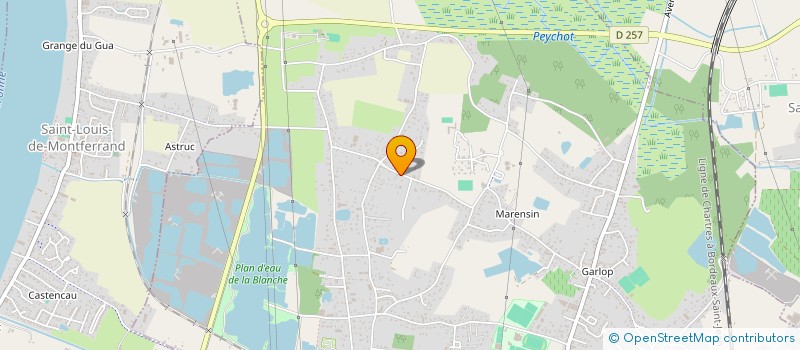 localisation de l'entreprise MADAME KENZA LAAZIZ  AMBARES-ET-LAGRAVE