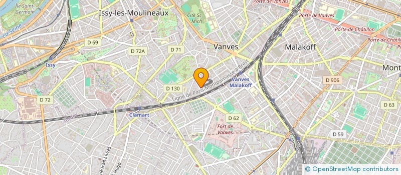 localisation de l'entreprise MADAME KENZA LEPOLOZEC à VANVES