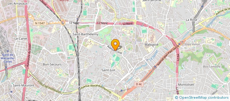 localisation de l'entreprise MADAME KENZA MEKKAOUI à MARSEILLE