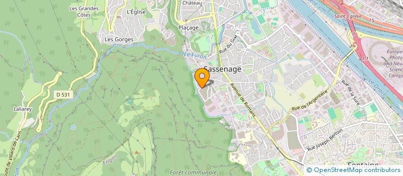 localisation de l'entreprise MADAME KENZA MEKKI à SASSENAGE