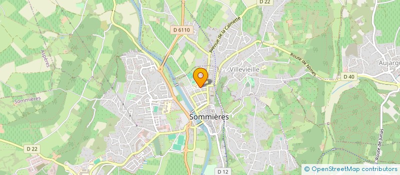 localisation de l'entreprise MADAME KENZA MENICHE  SOMMIERES