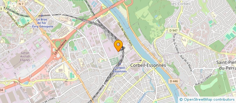 localisation de l'entreprise MADAME KENZA MESSELEM à CORBEIL-ESSONNES