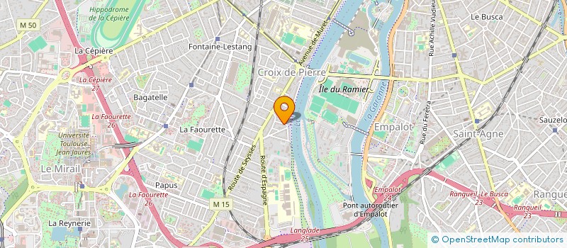 localisation de l'entreprise MADAME KENZA MOUZOUN à TOULOUSE