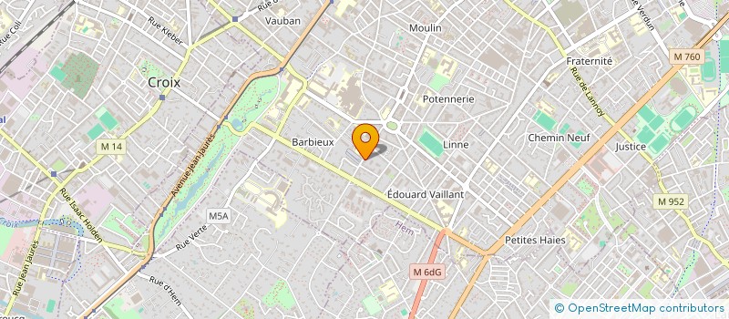 localisation de l'entreprise MADAME KENZA NAJI à ROUBAIX