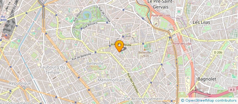 localisation de l'entreprise MADAME KENZA NASREDINNE  PARIS