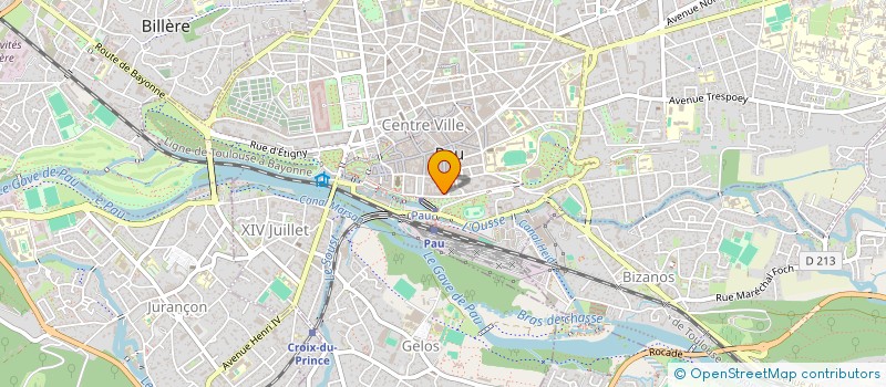 localisation de l'entreprise MADAME KENZA OUZRAR à PAU