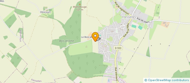 localisation de l'entreprise MADAME KENZA RABAH  FLESSELLES