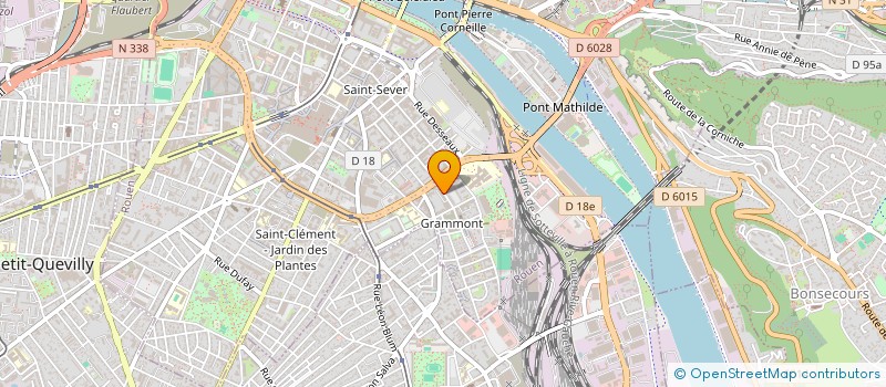 localisation de l'entreprise MADAME KENZA RHARBAOUI  ROUEN