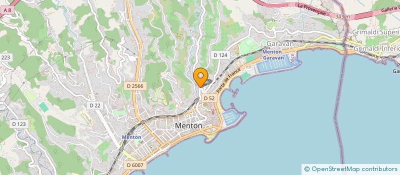 localisation de l'entreprise MADAME KENZA SEDIRI  MENTON