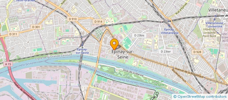 localisation de l'entreprise MADAME KENZA SELLAH à EPINAY-SUR-SEINE