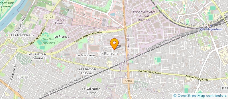 localisation de l'entreprise MADAME KENZA SEMAHI à SARTROUVILLE