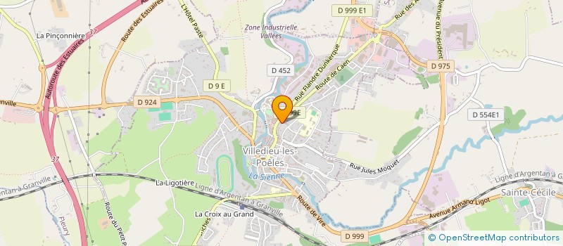 localisation de l'entreprise MADAME KENZA SESSEGNON  VILLEDIEU-LES-POELES-ROUFFIGNY