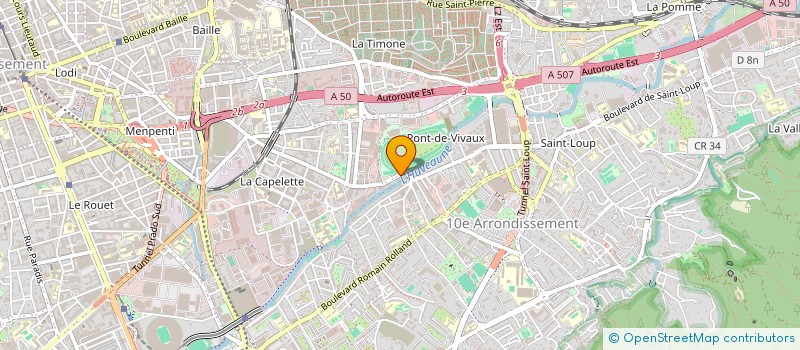 localisation de l'entreprise MADAME KENZA WESSIKOGAPEBE KAMENI  MARSEILLE