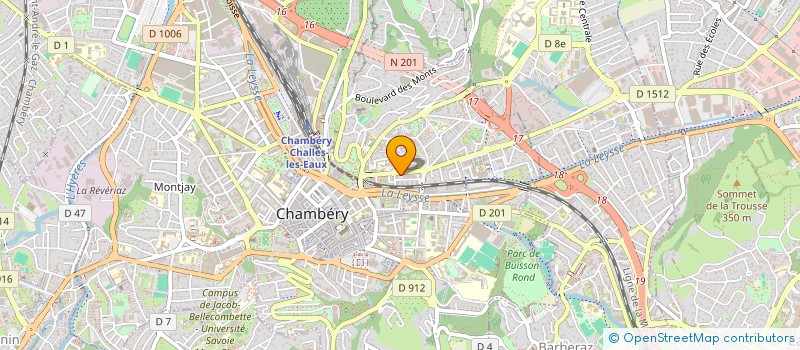 localisation de l'entreprise MADAME KENZA YOUNES  CHAMBERY