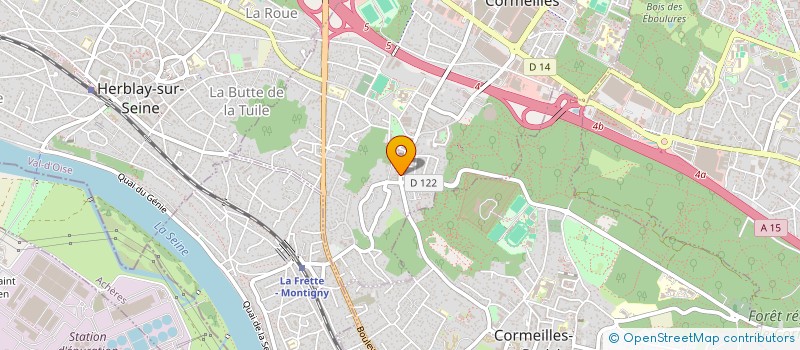 localisation de l'entreprise MADAME KENZA ZIAD  MONTIGNY-LES-CORMEILLES