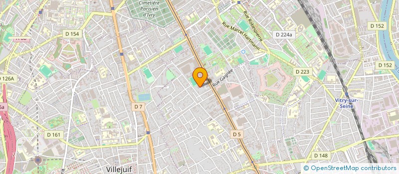 localisation de l'entreprise MADAME KENZA ZINOUN à VITRY-SUR-SEINE