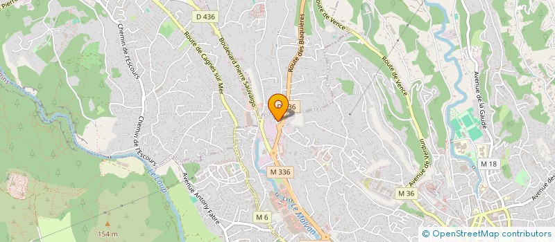 localisation de l'entreprise MADAME KENZI PASCUCCI à CAGNES SUR MER