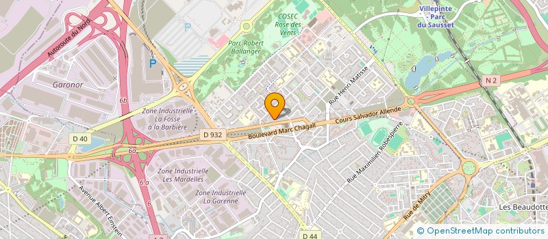 localisation de l'entreprise MADAME KERBIE JOSEPH à AULNAY-SOUS-BOIS