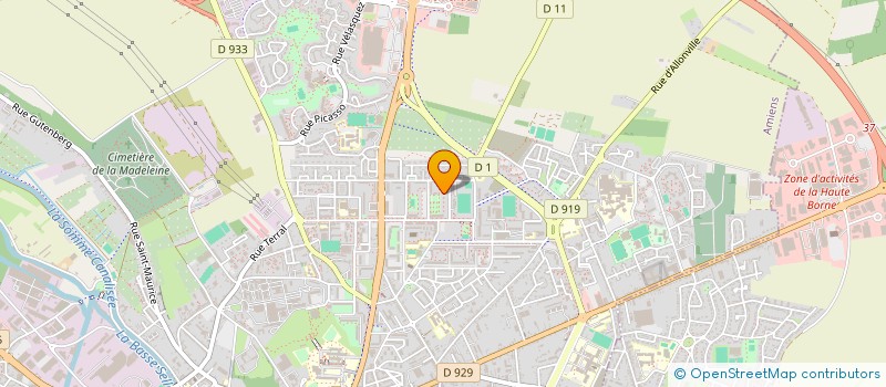 localisation de l'entreprise MADAME KEREN-ANNE MANKESSI  AMIENS