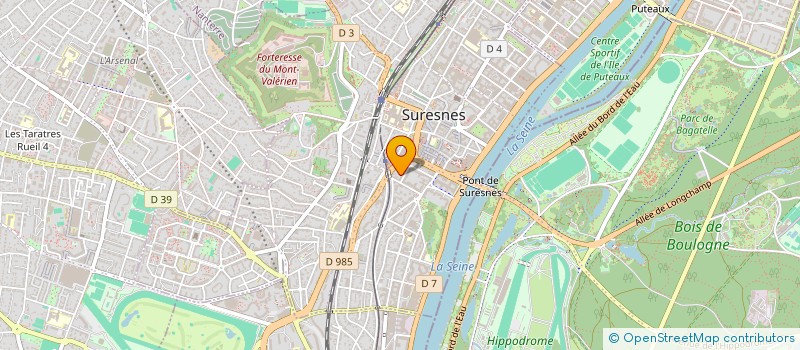 localisation de l'entreprise MADAME KEREN BENSIMON à SURESNES