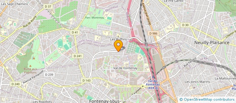 localisation de l'entreprise MADAME KEREN CHETBOUN à FONTENAY-SOUS-BOIS
