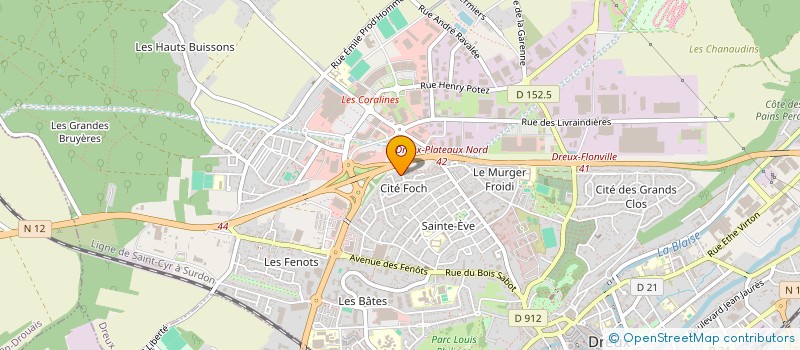 localisation de l'entreprise MADAME KEREN DITUTALA à DREUX
