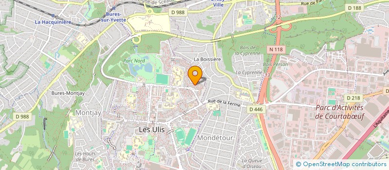 localisation de l'entreprise MADAME KEREN MPUNGA NGELEKA  LES ULIS