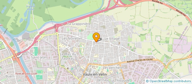 localisation de l'entreprise MADAME KEREN SABAN  VAULX-EN-VELIN