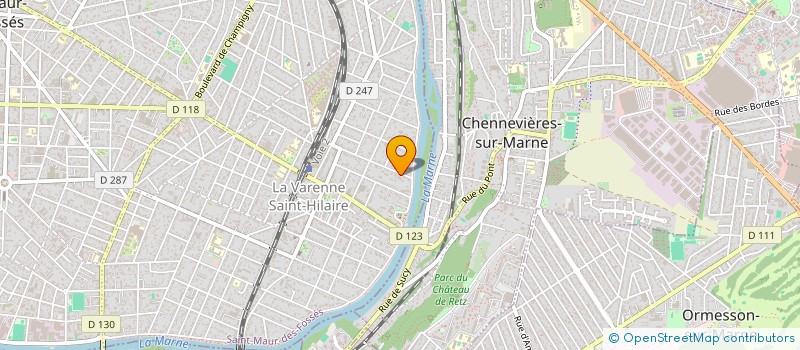 localisation de l'entreprise MADAME KEREN SAYAG à SAINT-MAUR-DES-FOSSES