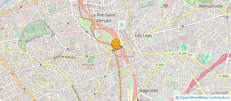 localisation de l'entreprise MADAME KERENE SIBA  PARIS