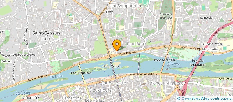 localisation de l'entreprise MADAME KERRI MACKENZIE  TOURS