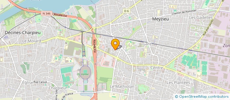 localisation de l'entreprise MADAME KERRY CRAWFORD  MEYZIEU