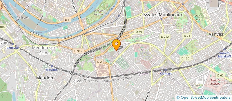 localisation de l'entreprise MADAME KESHIA DUPROS à ISSY-LES-MOULINEAUX