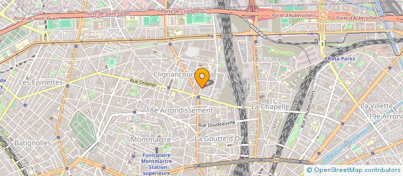 localisation de l'entreprise MADAME KESIA JEAN-LOUIS  PARIS