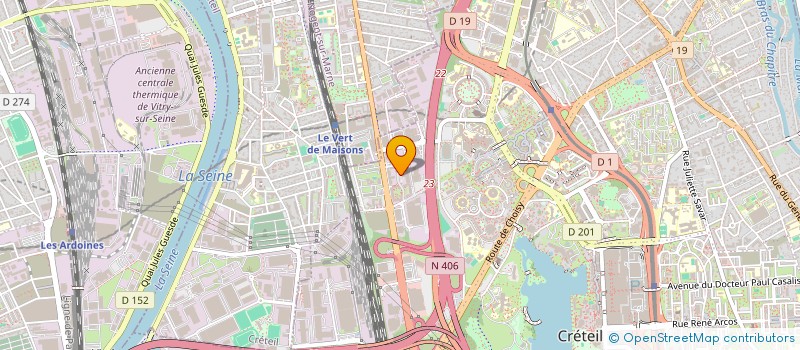 localisation de l'entreprise MADAME KESSY ELMAC  CRETEIL