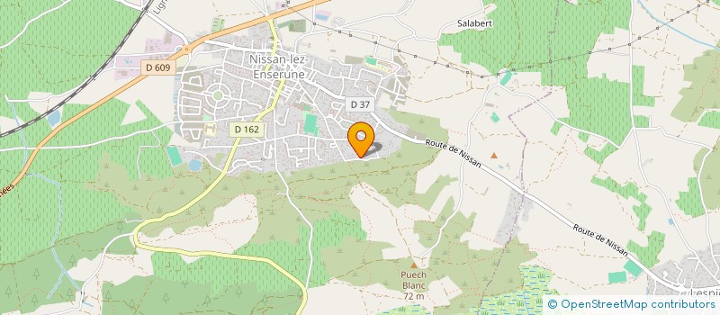 localisation de l'entreprise MADAME KESSY GRAFF  NISSAN-LEZ-ENSERUNE