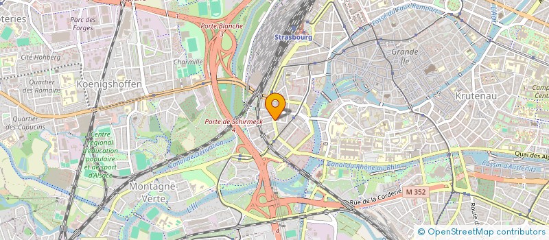 localisation de l'entreprise MADAME KESTIN BENA à STRASBOURG