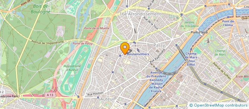 localisation de l'entreprise MADAME KETEVAN ARJEVANIDZE  PARIS