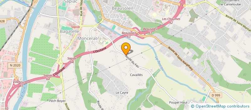 localisation de l'entreprise MADAME KETEVAN TSOTSKHALASHVILI à MONTAUBAN